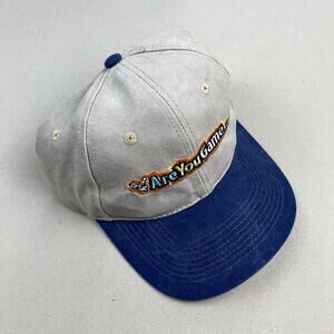 Vintage Game Store Hat Cap Strapback Beige Canvas Puzzles Fun San Francisco y2k